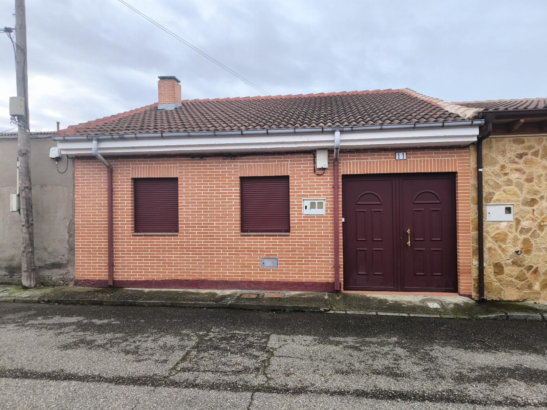 Vista exterior de Casa o chalet en venta en Villarejo de Órbigo