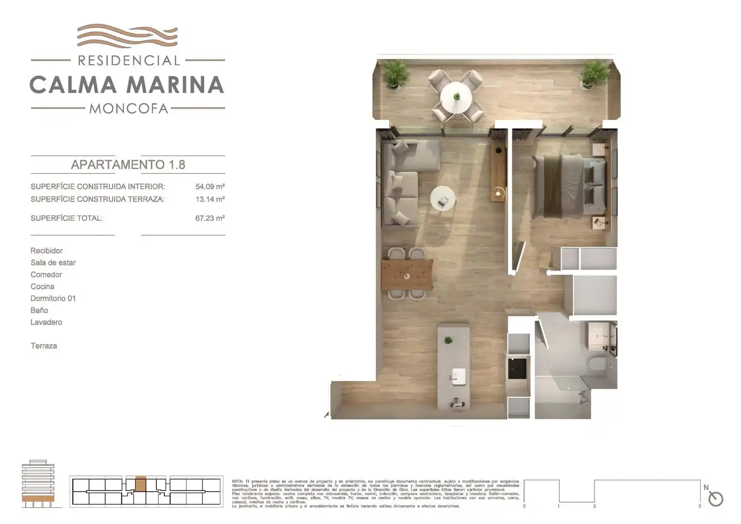 Appartement compact avec piscine à vendre à Moncófar Playa, imagen 25