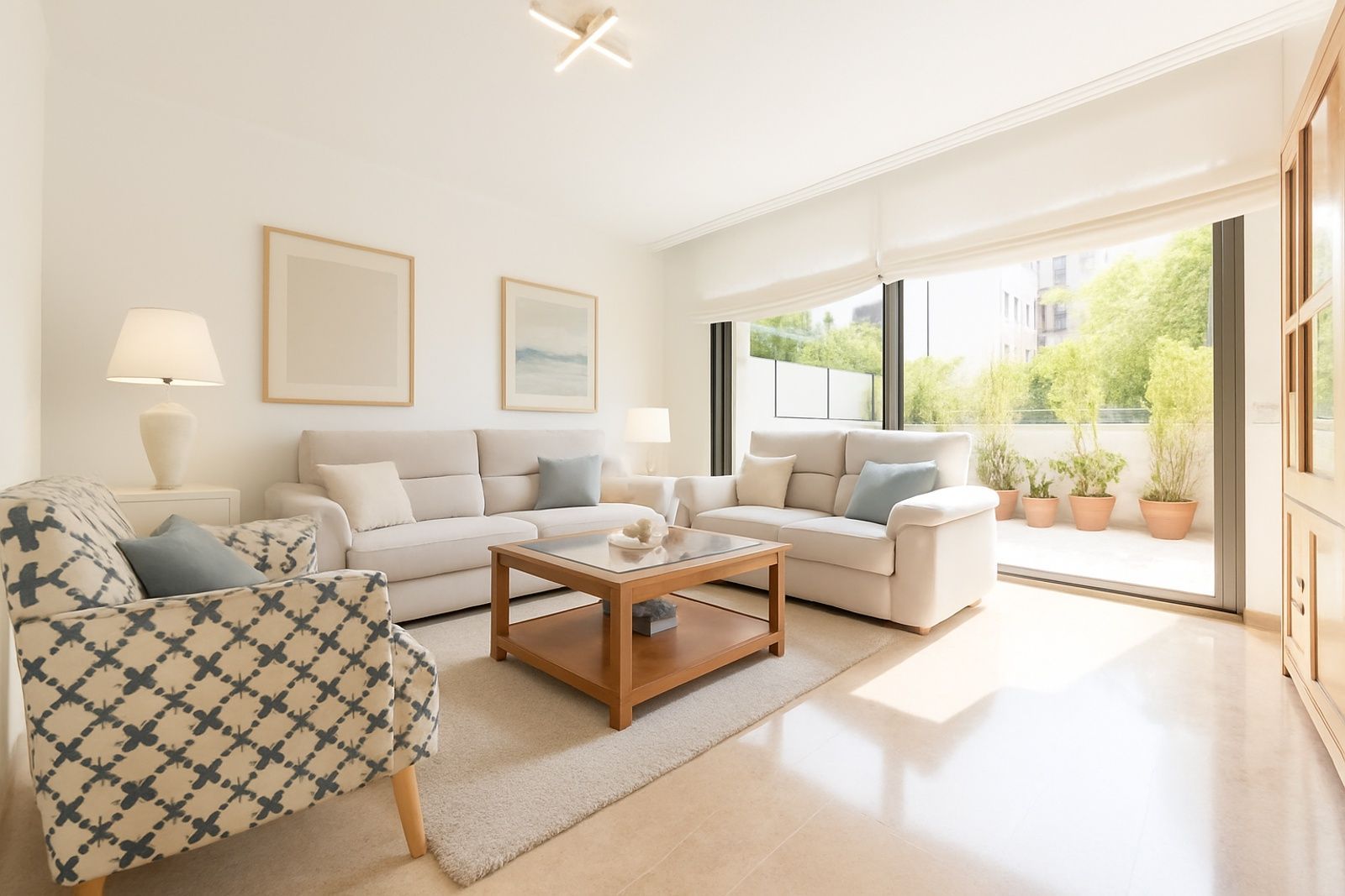 Wohnzimmer von Maisonette zum Verkauf in  Tarragona Capital mit Klimaanlage, Heizung und Terrasse