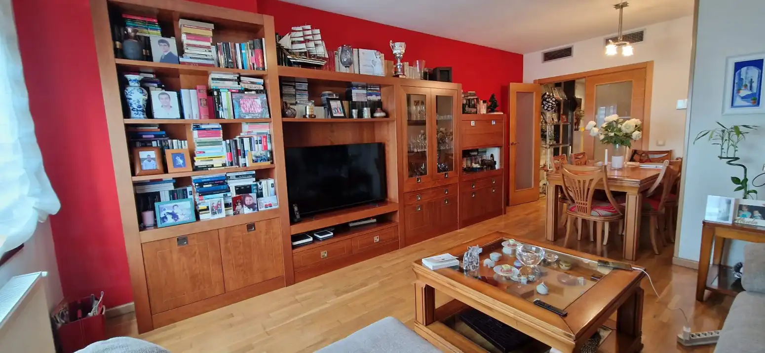 Sala d'estar de Pis en venda en Getafe amb Aire condicionat, Calefacció i Parquet