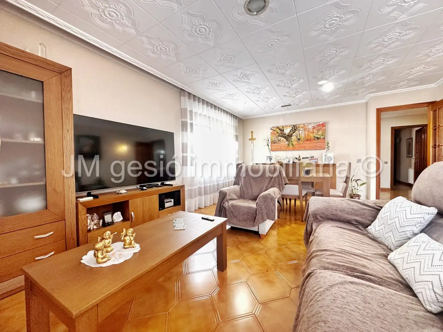 Living room of Houses for sale in Terrassa  with Air Conditioner, Heating and Terrace