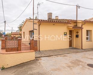 Exterior view of House or chalet for sale in Cabrera de Mar  with Heating and Private garden