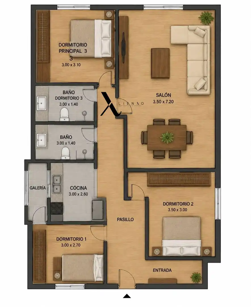 Wohnung mit Aufzug zum Verkauf in Calle Calle Santiago, imagen 46