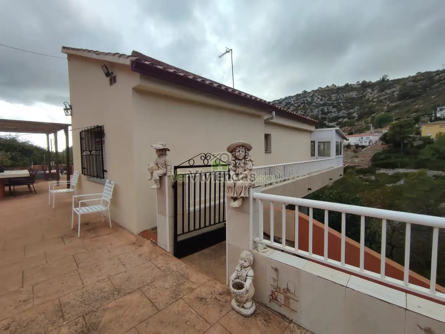 Vista exterior de Casa o xalet en venda en Vallirana amb Aire condicionat, Calefacció i Jardí privat