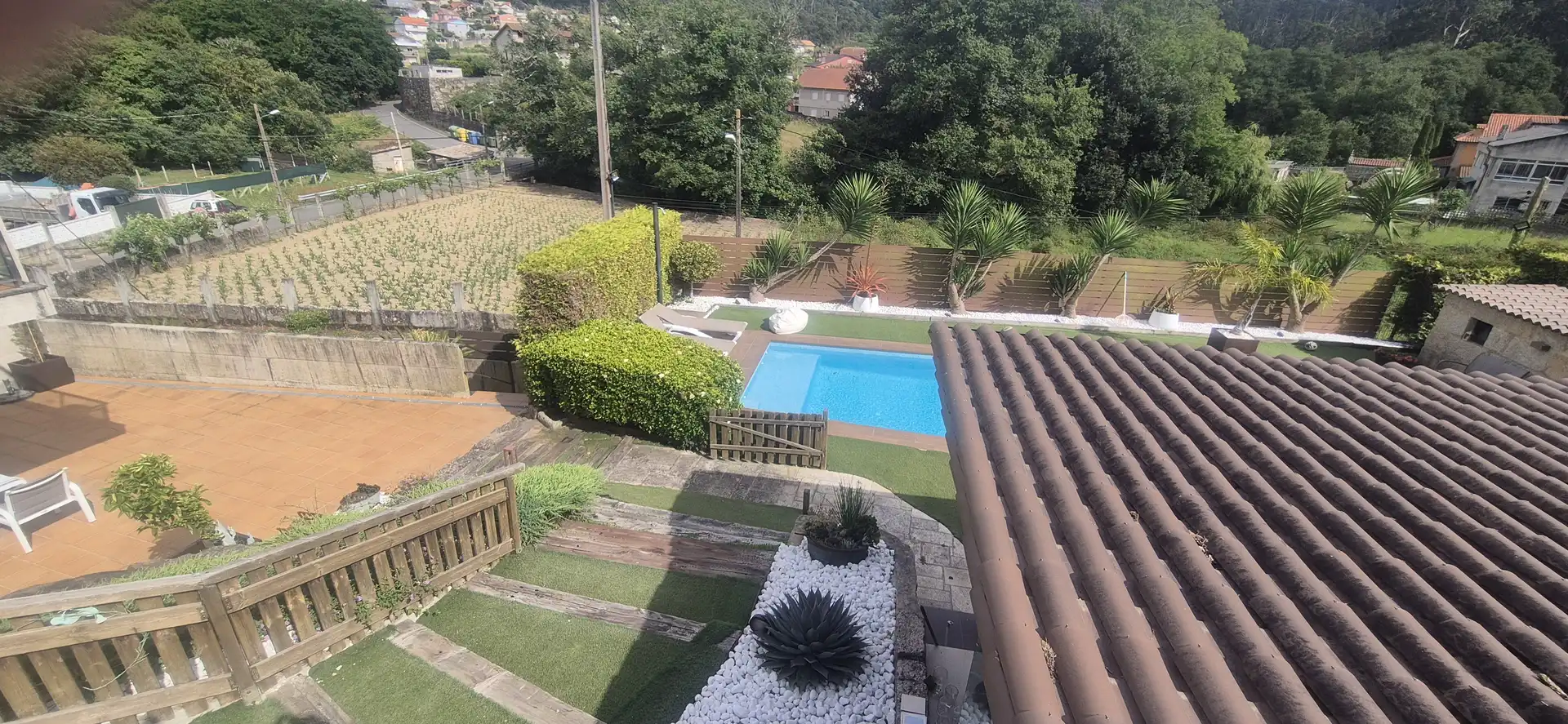 Piscina de Casa o chalet en venta en Vigo  con Aire acondicionado, Calefacción y Jardín privado