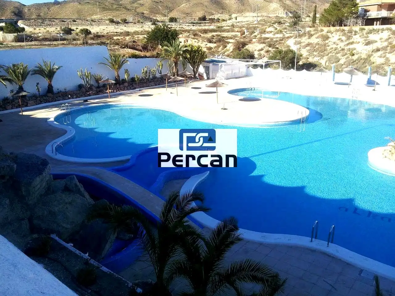 Swimming pool of Houses for sale in El Campello  with Air Conditioner, Terrace and Furnished