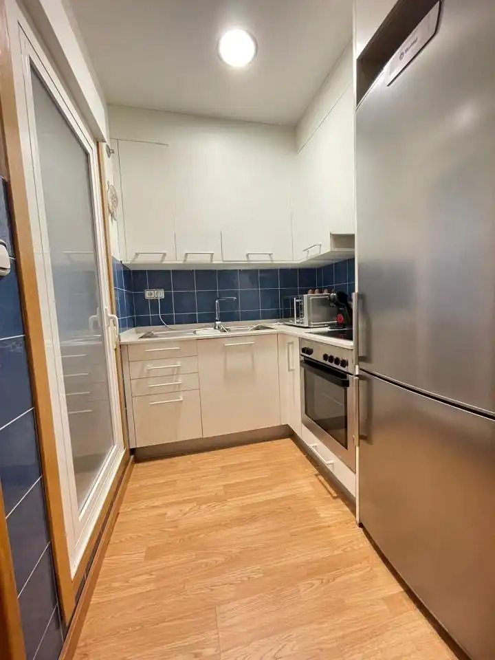Cocina de Piso en venta en Ourense Capital  con Calefacción, Terraza y Amueblado