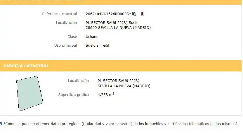 Grundstücke und Bauplätze zum Verkauf in Sevilla la Nueva, imagen 3