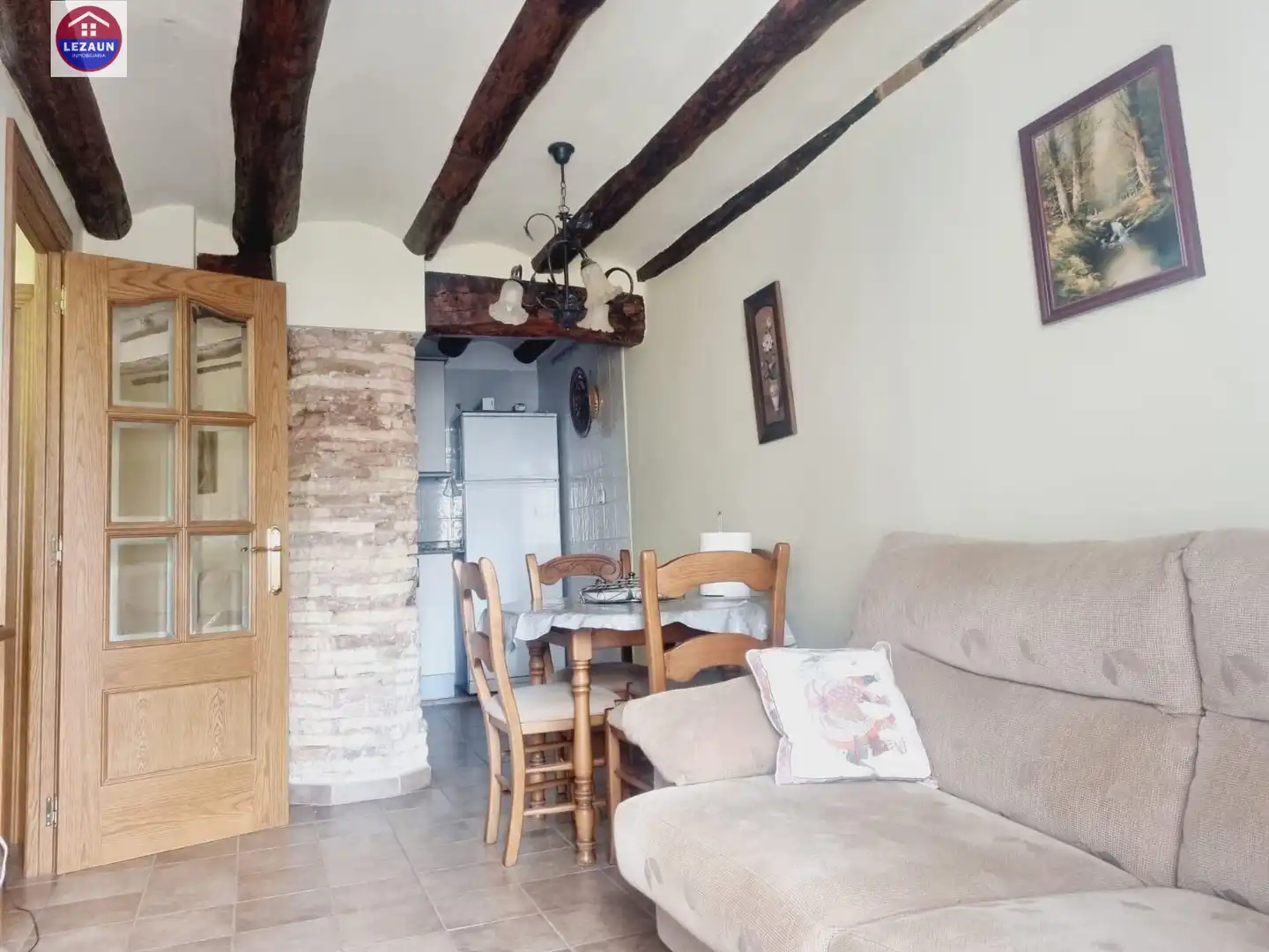 Wohnzimmer von Haus oder Chalet zum Verkauf in Funes mit Heizung und Abstellraum