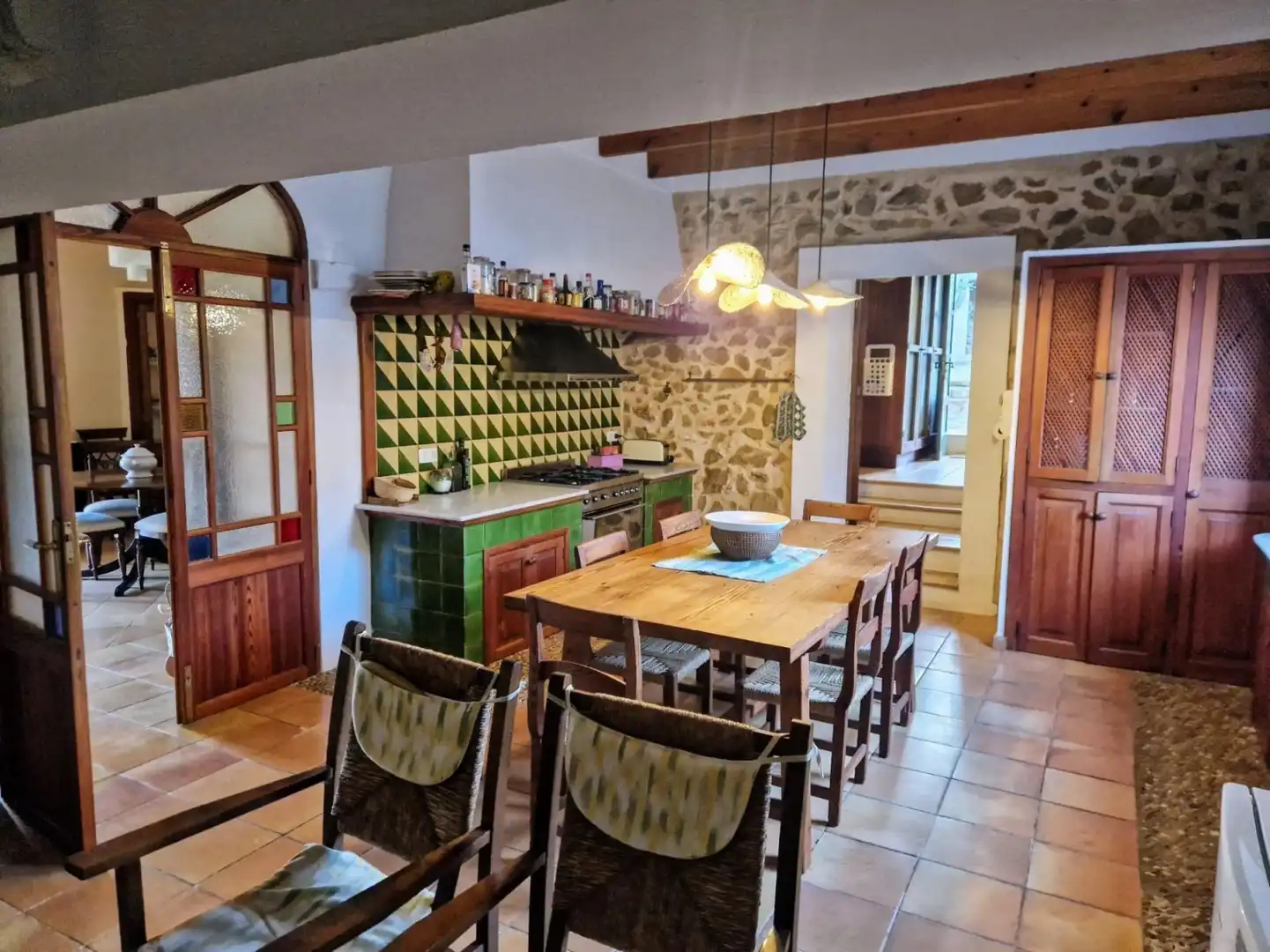 Cocina de Casa o chalet en venta en Vilafranca de Bonany con Aire acondicionado, Calefacción y Terraza