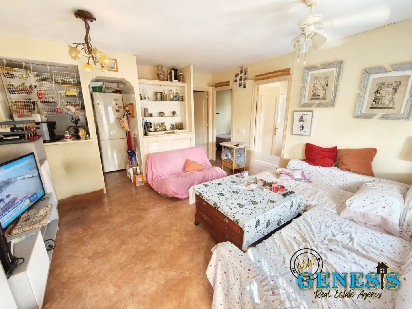 Dormitori de Casa adosada en venda en Torrevieja amb Aire condicionat, Jardí privat i Terrassa