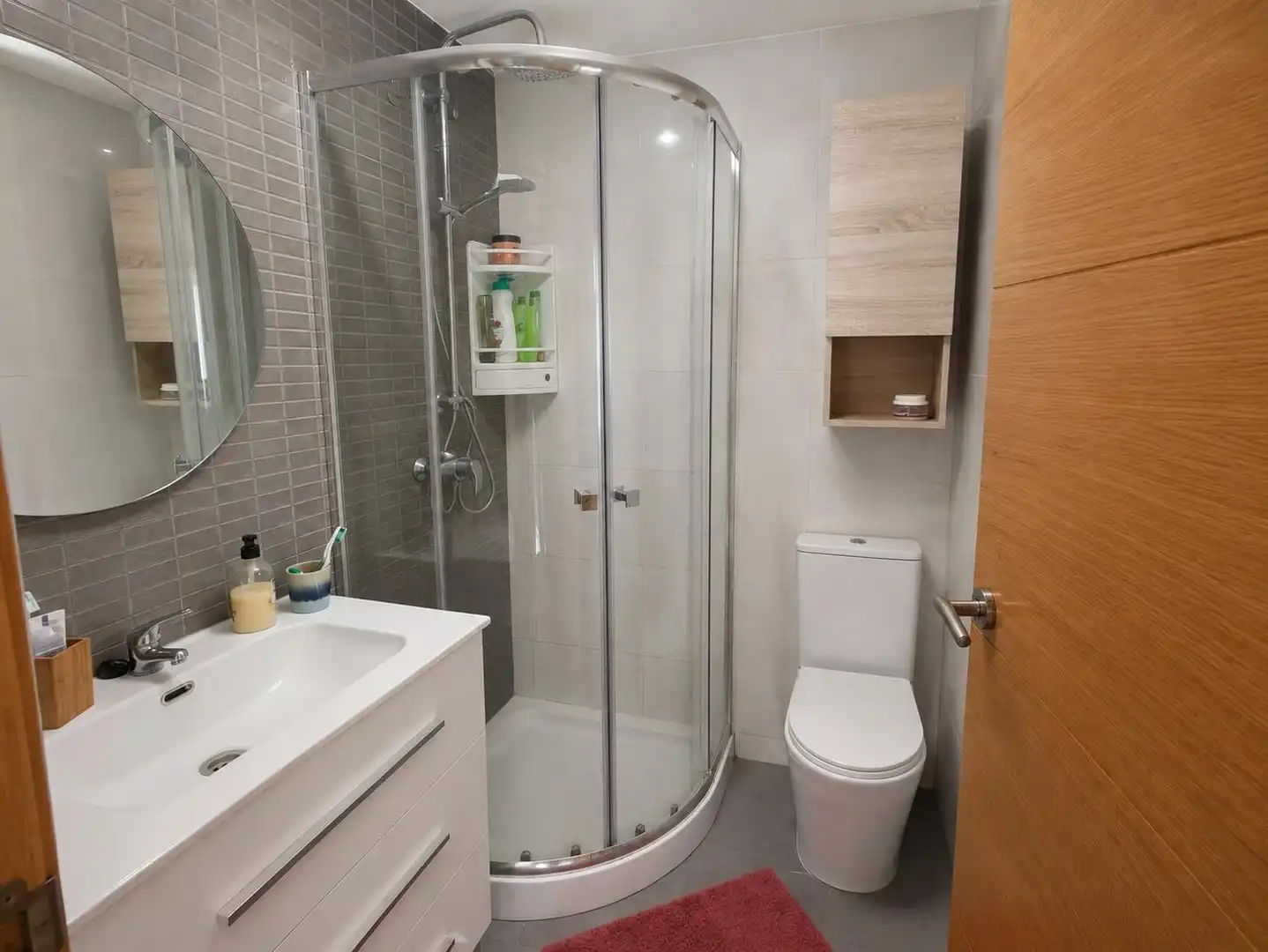 Baño de Ático en venta en Castellón de la Plana / Castelló de la Plana con Terraza, Amueblado y Balcón