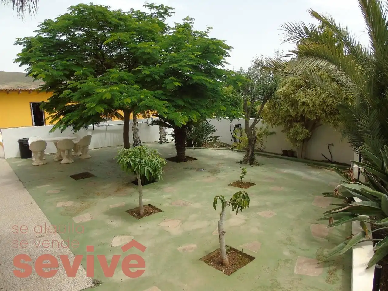 Garten von Wohnung zum Verkauf in Granadilla de Abona mit Klimaanlage, Terrasse und Schwimmbad