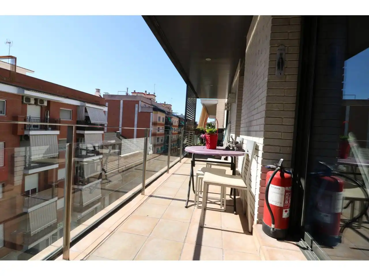 Terrasse von Dachboden zum Verkauf in Montcada i Reixac mit Klimaanlage, Heizung und Parkett