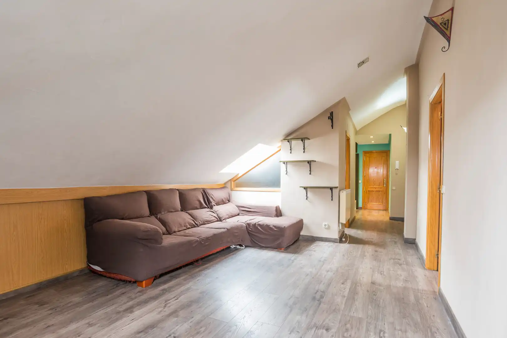 Sala de estar de Ático en venta en Collado Villalba con Aire acondicionado, Calefacción y Piscina comunitaria