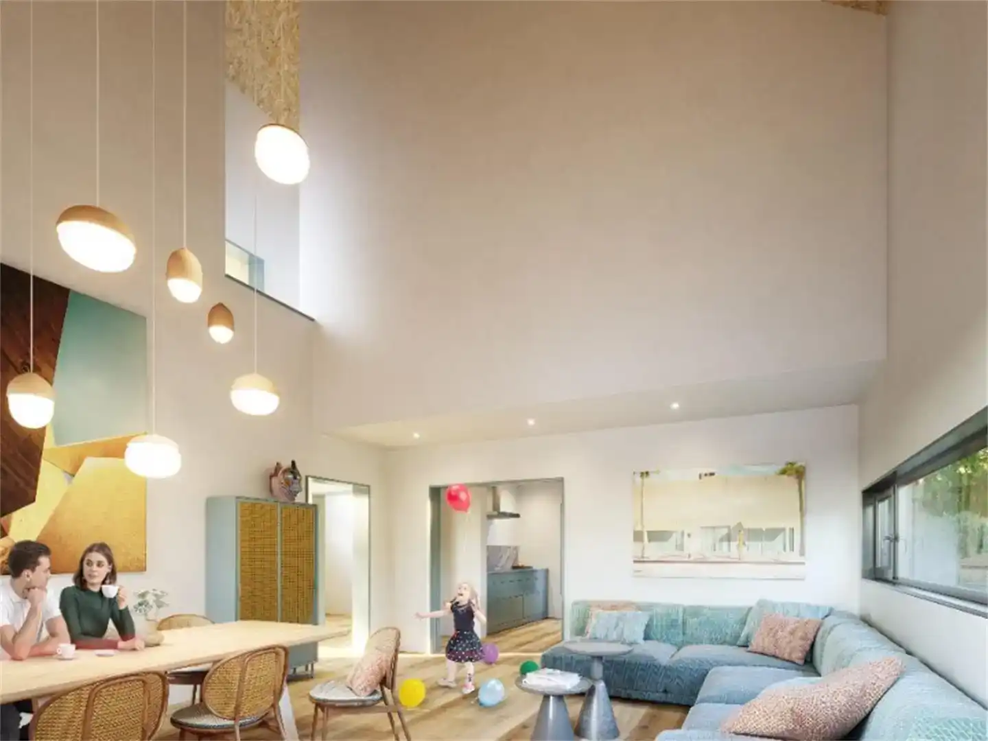 Sala d'estar de Casa o xalet en venda en Chinchilla de Monte-Aragón amb Aire condicionat