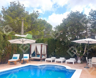 Swimming pool of House or chalet to rent in Sant Josep de sa Talaia  with Air Conditioner, Heating and Private garden