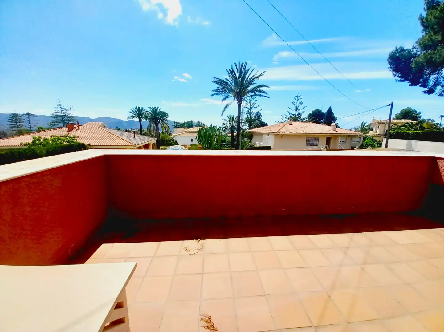 Terraza de Casa o chalet en venta en Benidorm con Aire acondicionado, Jardín privado y Terraza
