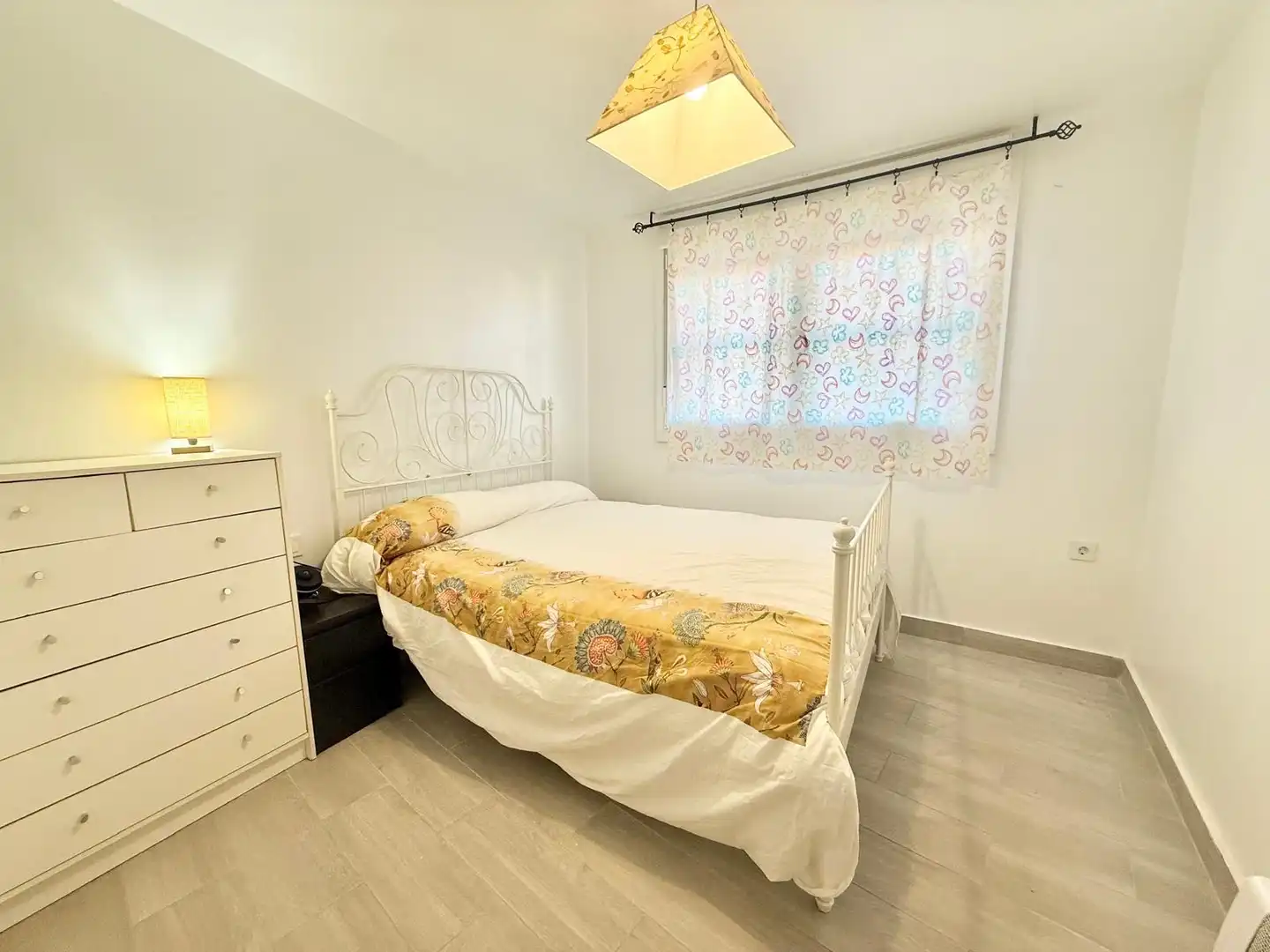 Bedroom of Flat for rent in Mazarrón  with Heating, Parquet flooring and Furnished
