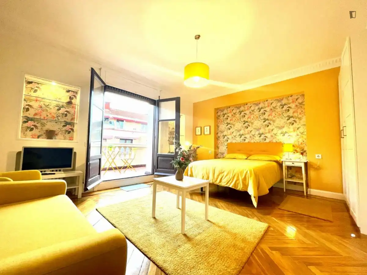 Bedroom of Apartments for share in Bilbao   with Heating, Furnished and Oven