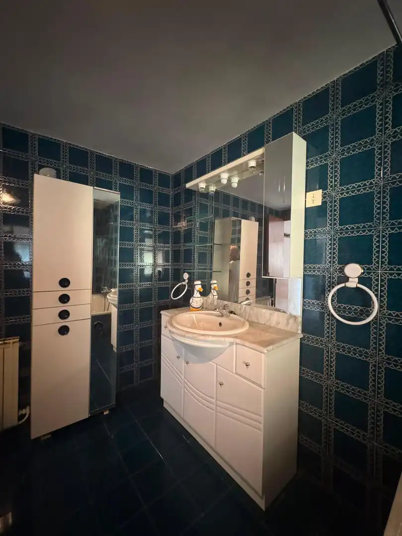 Baño de Casa o chalet en venta en Mansilla de las Mulas con Calefacción, Jardín privado y Amueblado