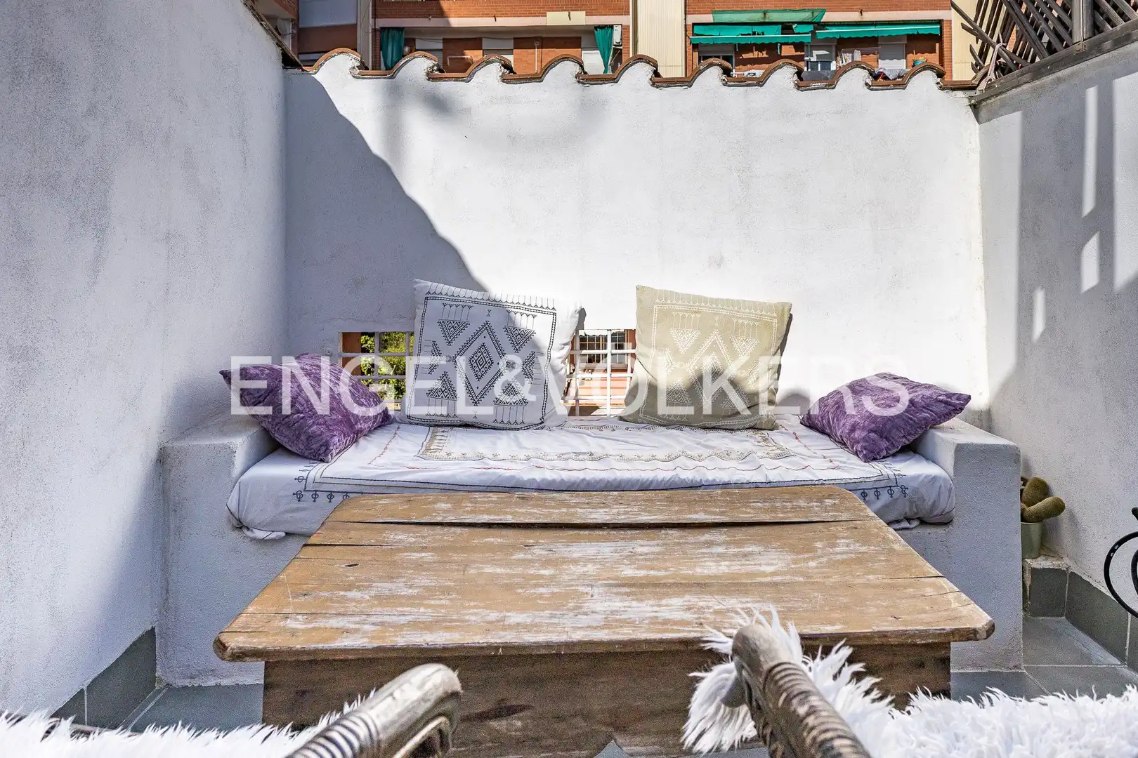 Terraza de Dúplex en venta en Rubí con Calefacción, Parquet y Terraza