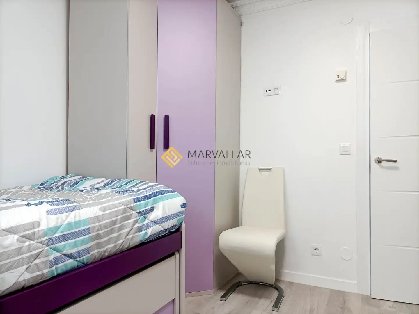 Bedroom of Flat for sale in Santander  with Heating, Terrace and Storage room