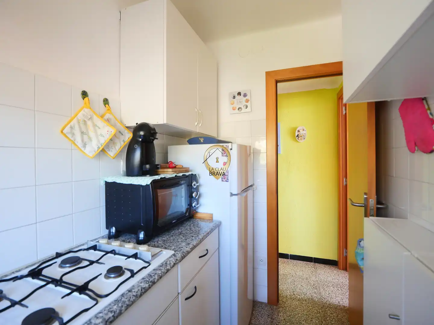 Cuina de Pis en venda en Santa Cristina d'Aro amb Terrassa, Moblat i Balcó