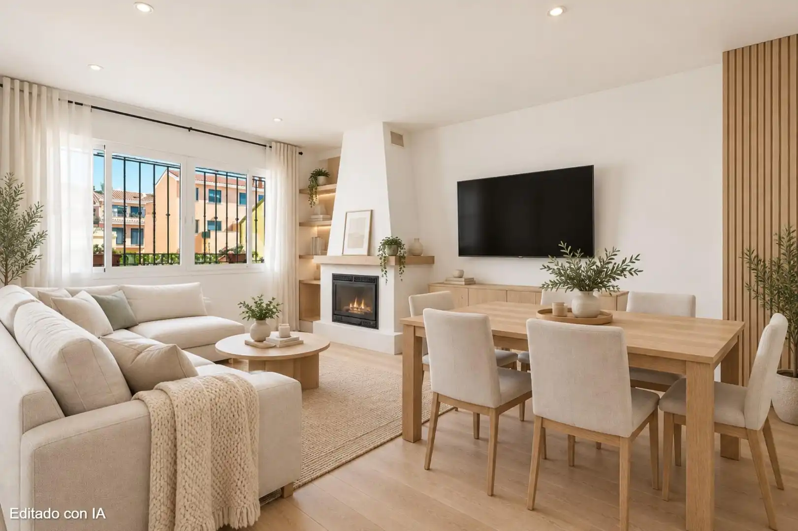 Sala d'estar de Casa adosada en venda en Soneja, Castellón