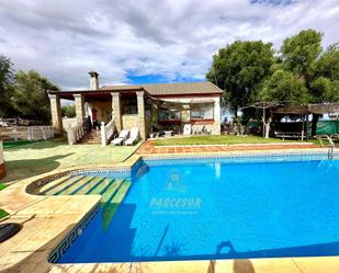 Exterior view of House or chalet for sale in Almodóvar del Río  with Air Conditioner and Swimming Pool