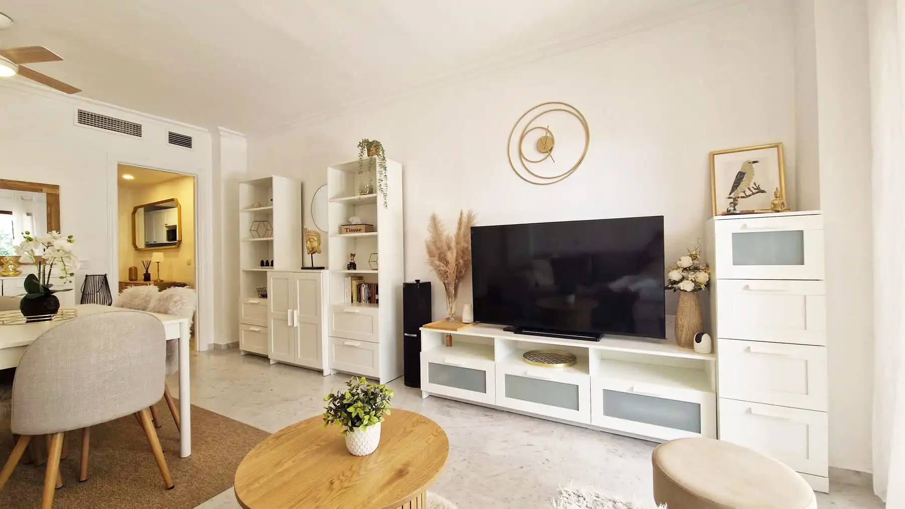 Sala d'estar de Pis en venda en Torremolinos amb Aire condicionat, Calefacció i Terrassa