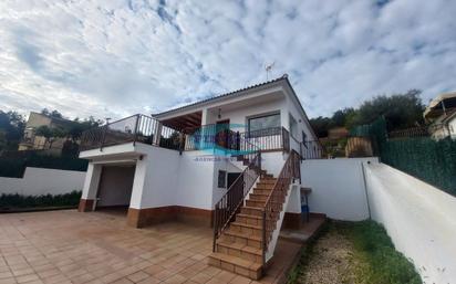 Exterior view of House or chalet for sale in Bigues i Riells  with Air Conditioner, Terrace and Swimming Pool