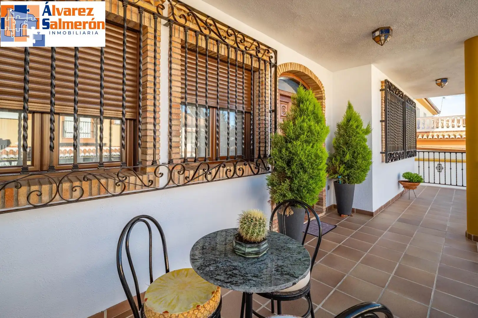 Terrassa de Casa o xalet en venda en Albolote amb Aire condicionat, Calefacció i Terrassa