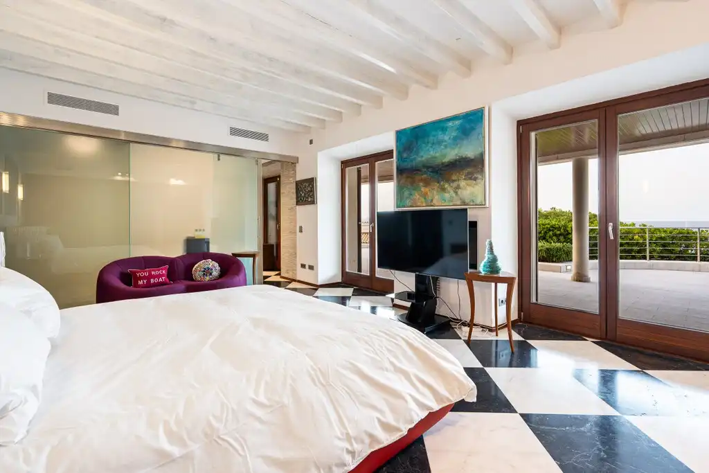 Dormitori de Casa o xalet en venda en Alcúdia amb Aire condicionat, Jardí privat i Terrassa