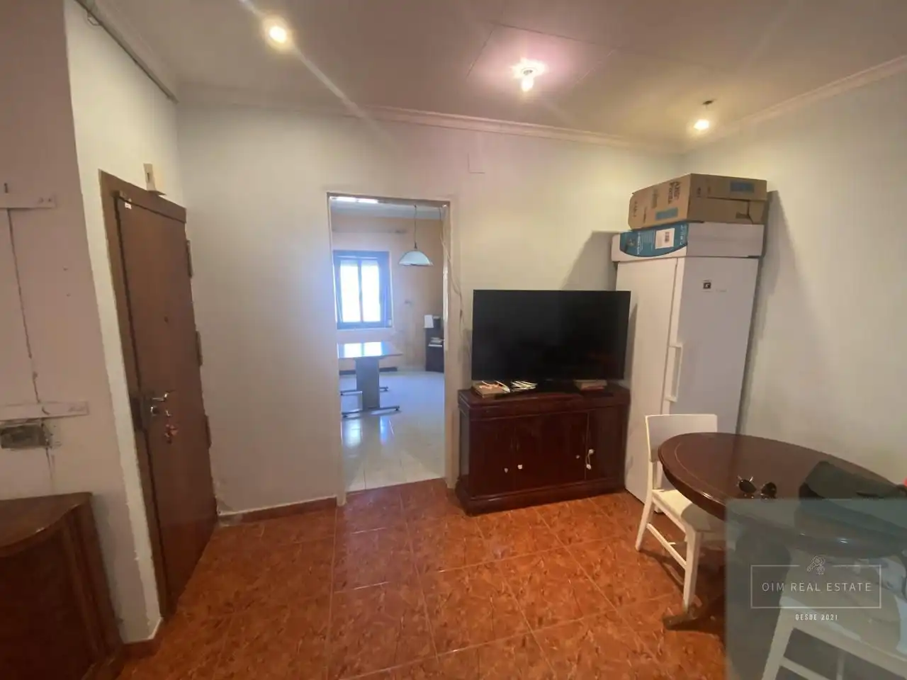Sala de estar de Piso en venta en Barcelona con Aire acondicionado y Terraza