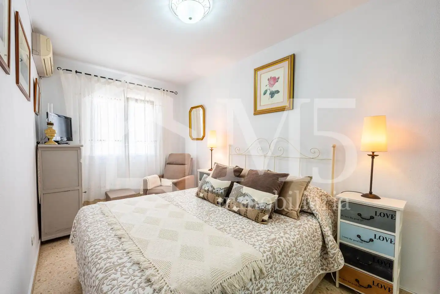 Dormitori de Casa adosada en venda en Vélez-Málaga amb Aire condicionat, Calefacció i Jardí privat