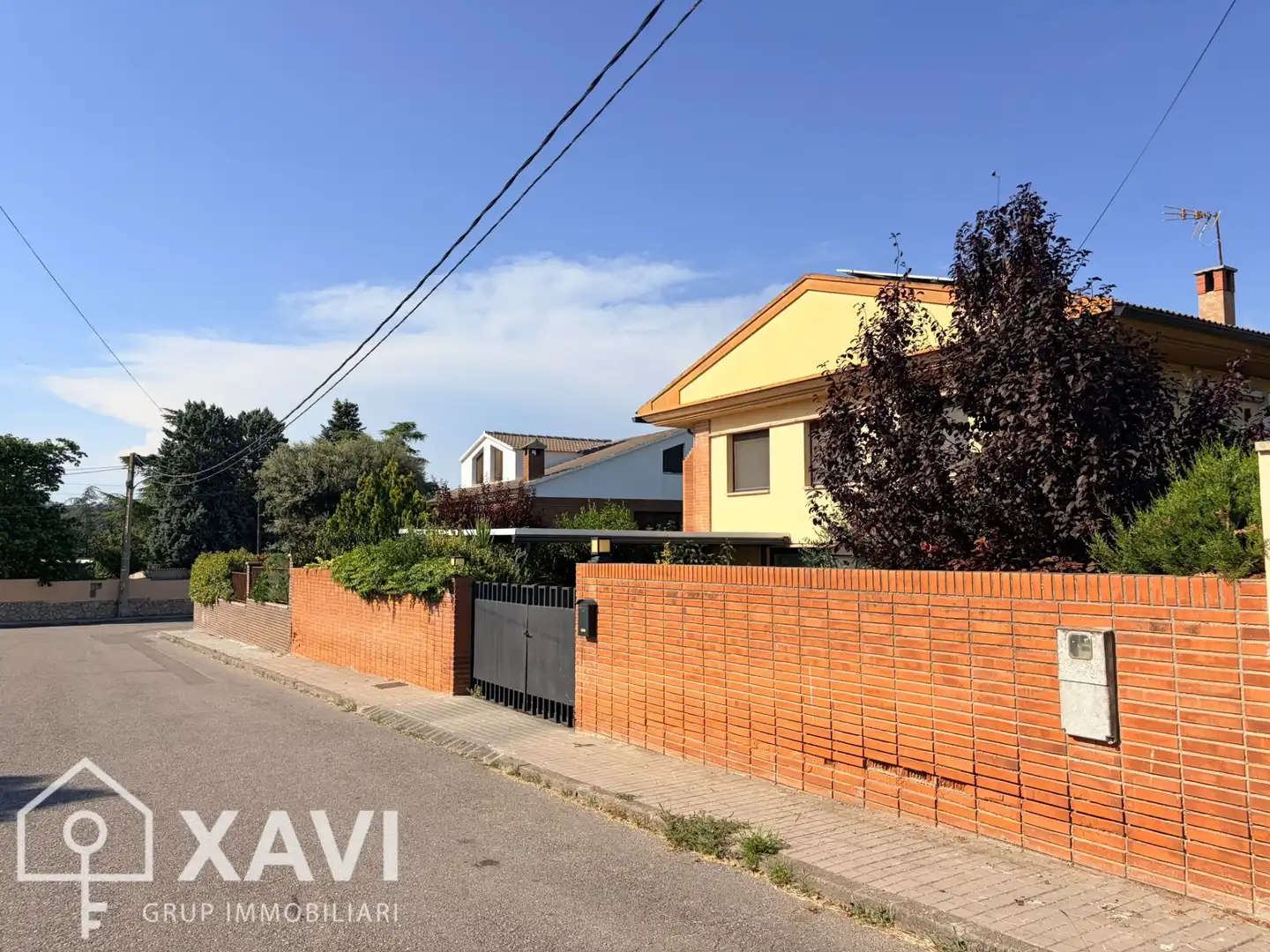 Vista exterior de Casa o xalet en venda en La Torre de Claramunt amb Aire condicionat, Calefacció i Jardí privat