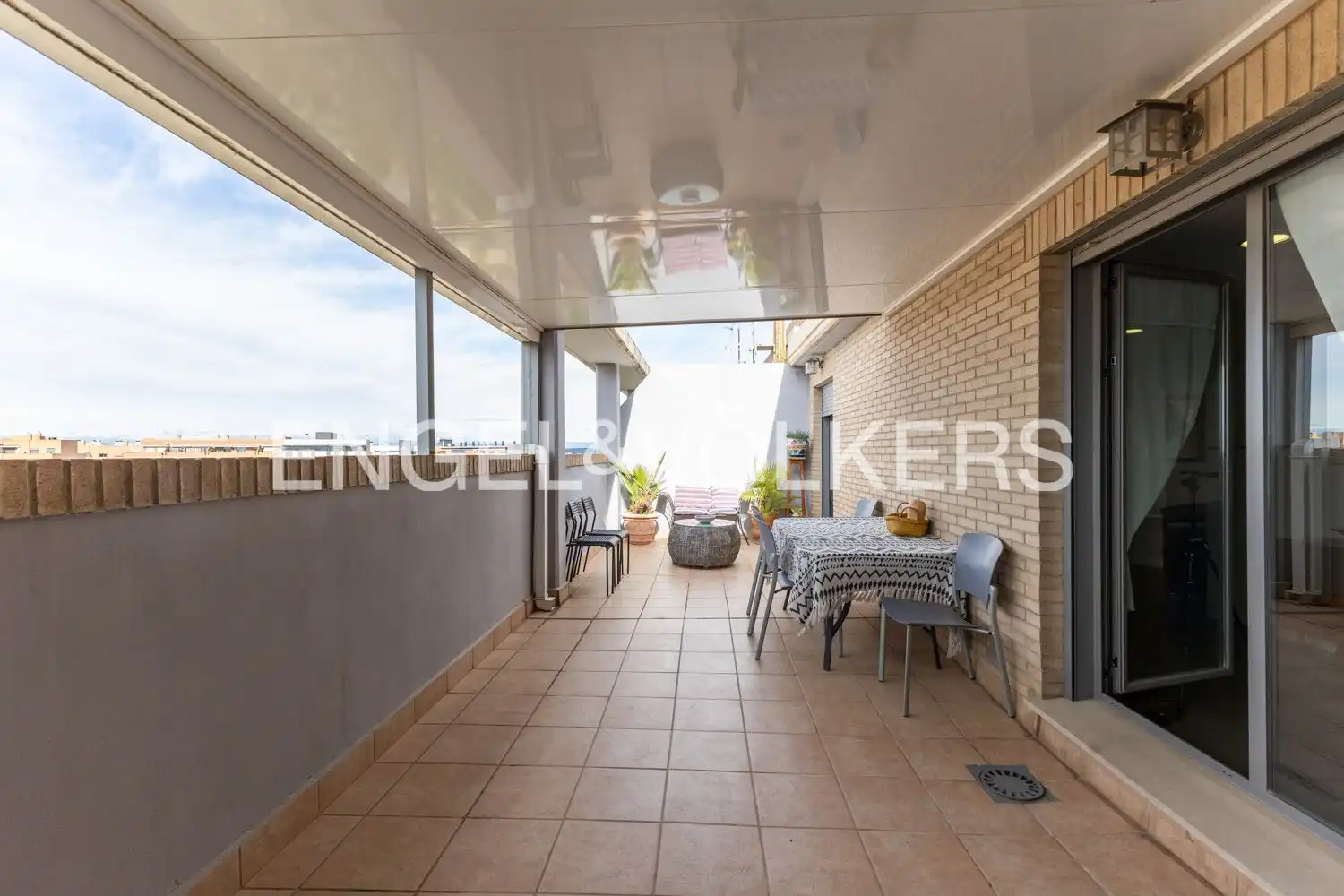 Terraza de Ático en venta en Valencia con Aire acondicionado, Calefacción y Jardín privado