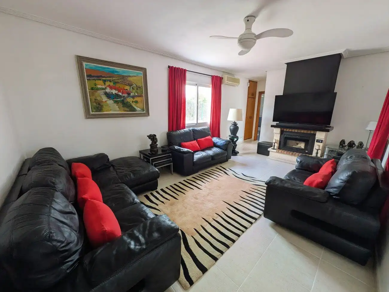 Living room of Houses for sale in Campos del Río  with Heating, Private garden and Swimming Pool