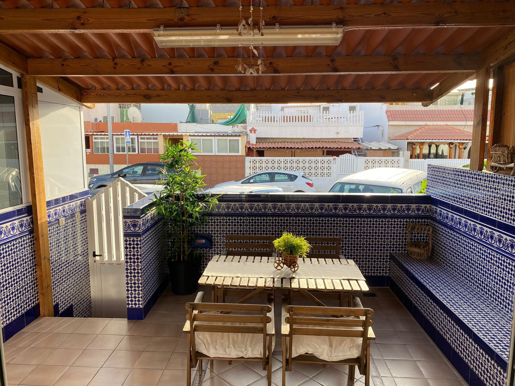 Terrassa de Casa adosada en venda en Mogán amb Aire condicionat, Terrassa i Traster