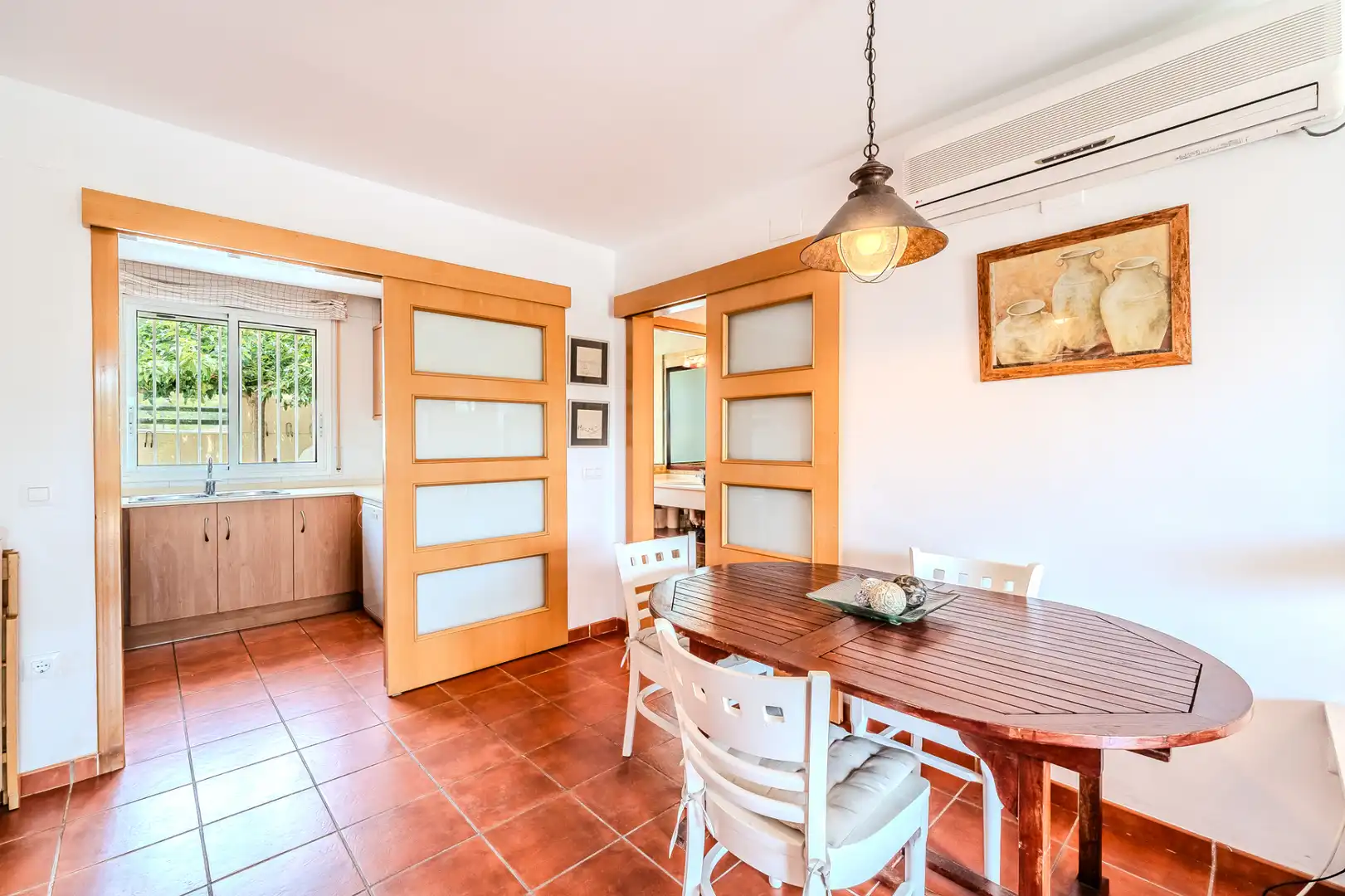 Comedor de Piso en venta en L'Ampolla con Aire acondicionado, Calefacción y Terraza