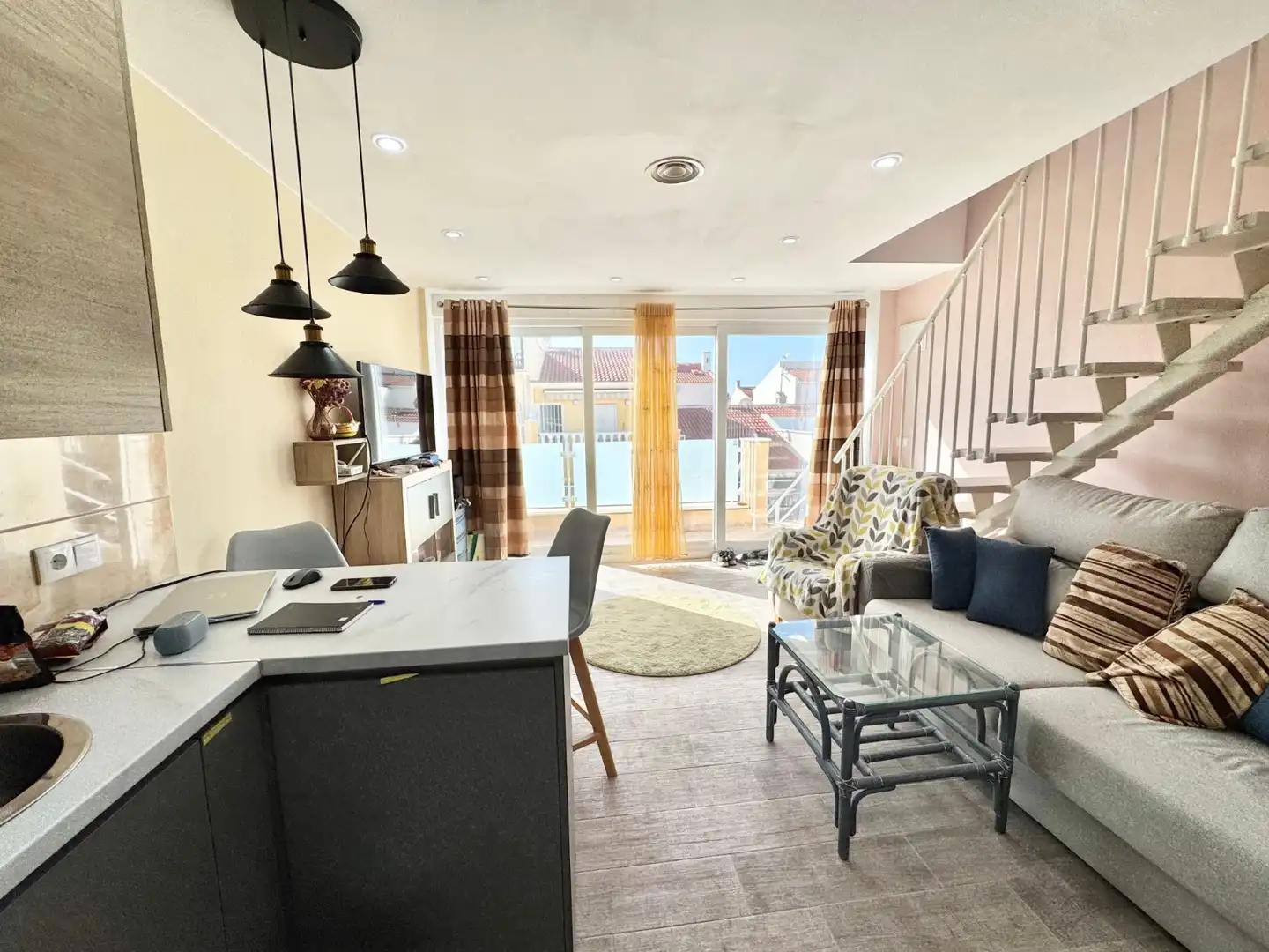 Living room of Houses for rent in Torrevieja  with Air Conditioner, Heating and Terrace
