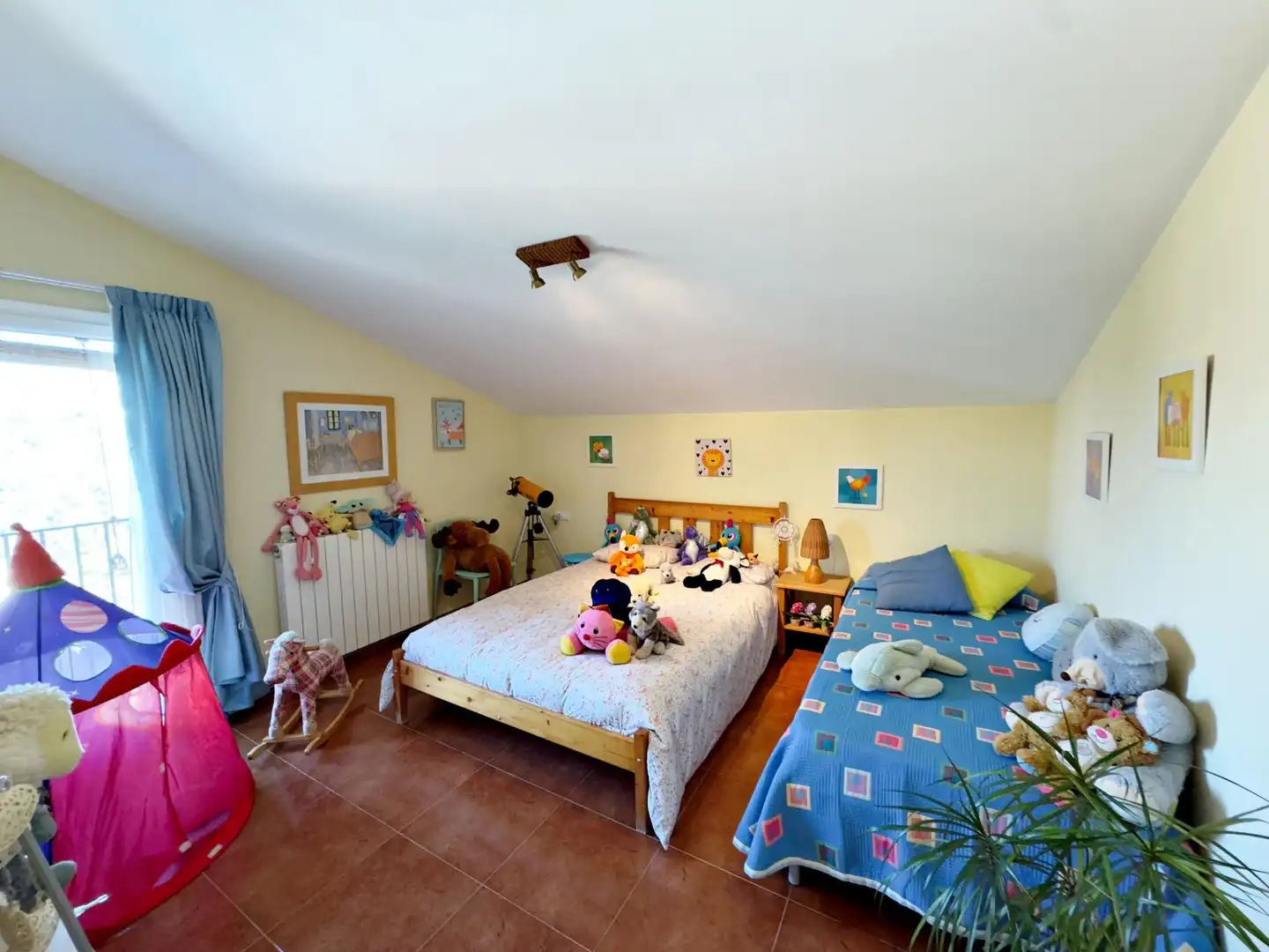 Bedroom of Houses for sale in Vallirana  with Heating, Private garden and Terrace