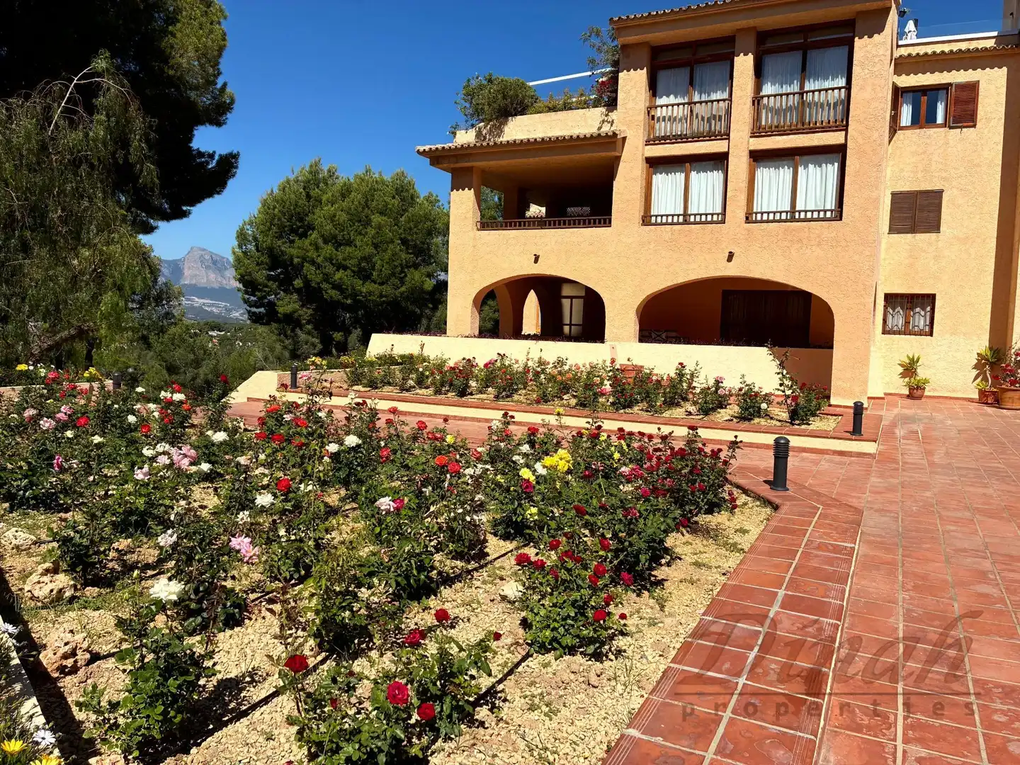 Jardín de Apartamento en venta en Altea con Aire acondicionado, Calefacción y Trastero