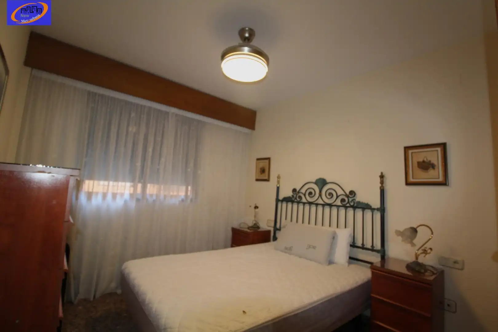 Bedroom of Flat for rent in Mislata  with Air Conditioner, Heating and Furnished