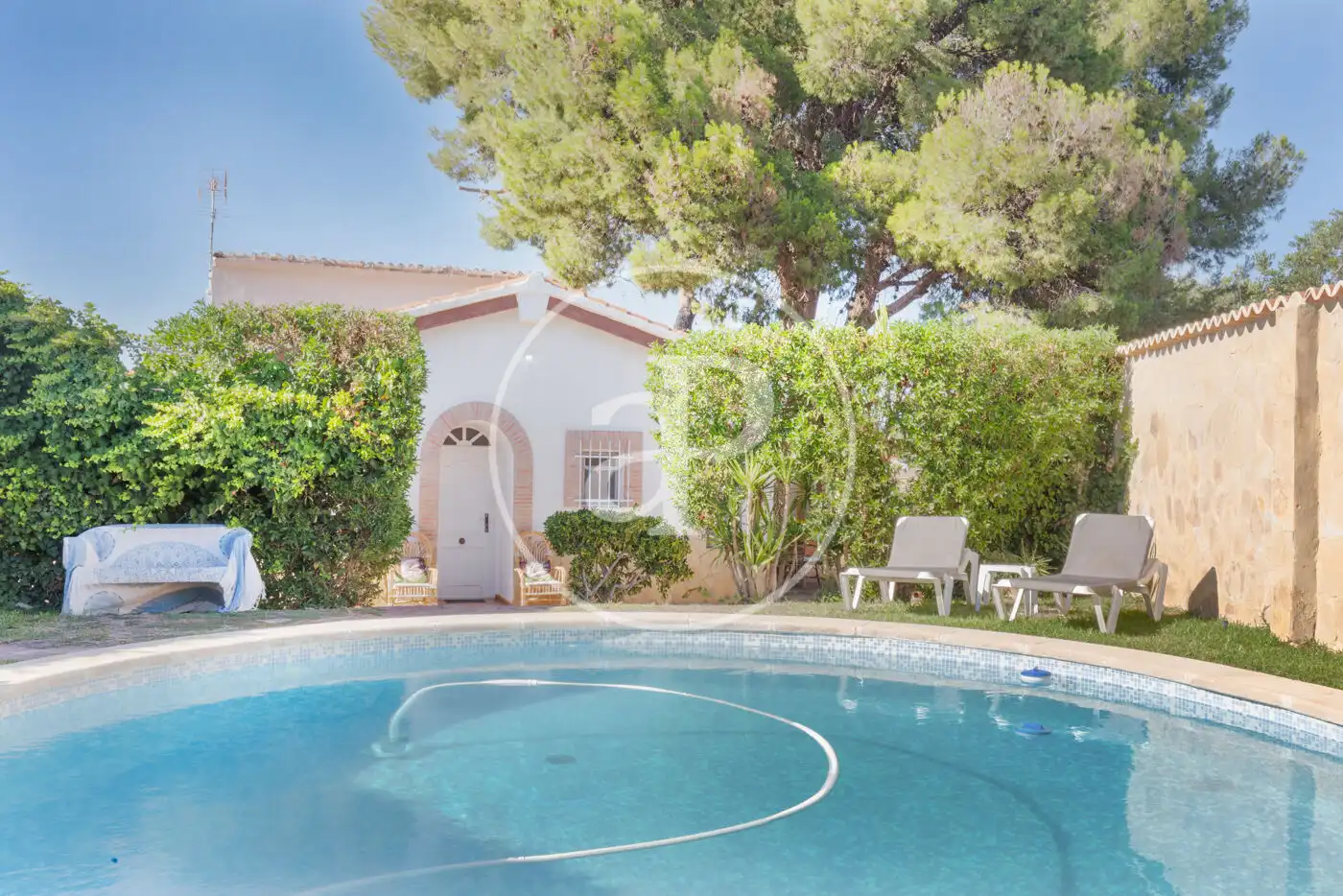 Jardí de Casa o xalet en venda en Riba-roja de Túria amb Calefacció, Jardí privat i Terrassa