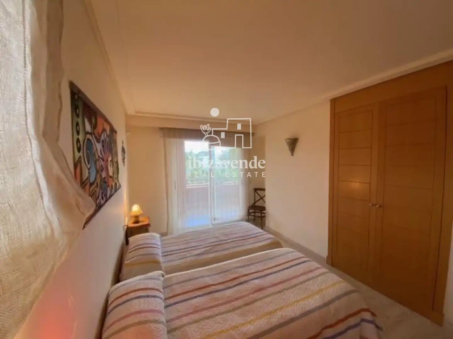 Bedroom of Flat for rent in Santa Eulària des Riu  with Terrace, Storage room and Swimming Pool