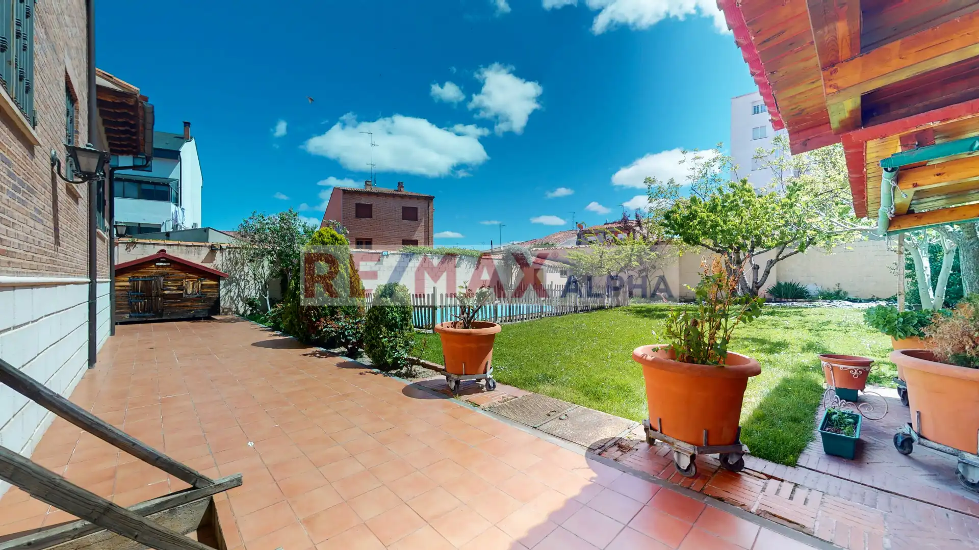 Terraza de Casa o chalet en venta en Medina del Campo con Calefacción, Jardín privado y Trastero