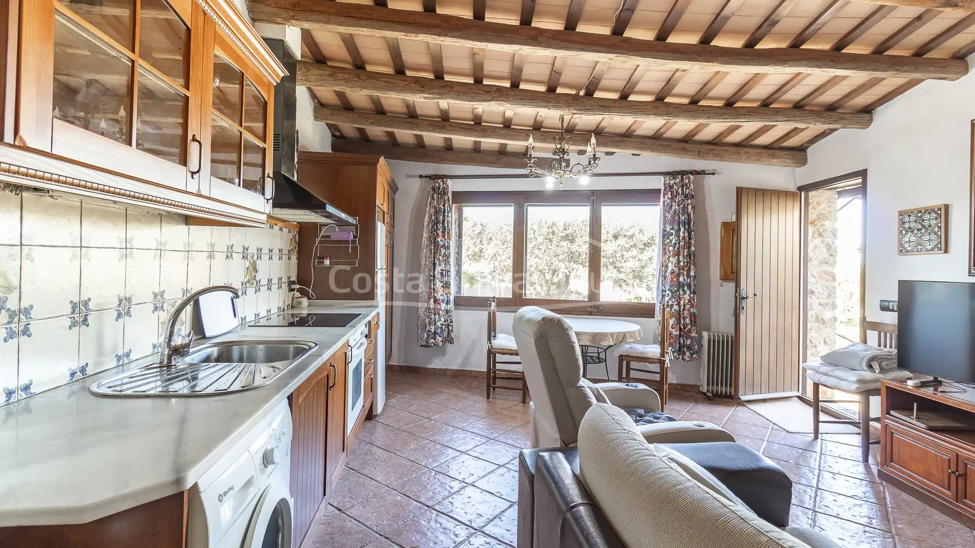 Kitchen of Country homes for sale in Begur  with Air Conditioner, Heating and Private garden