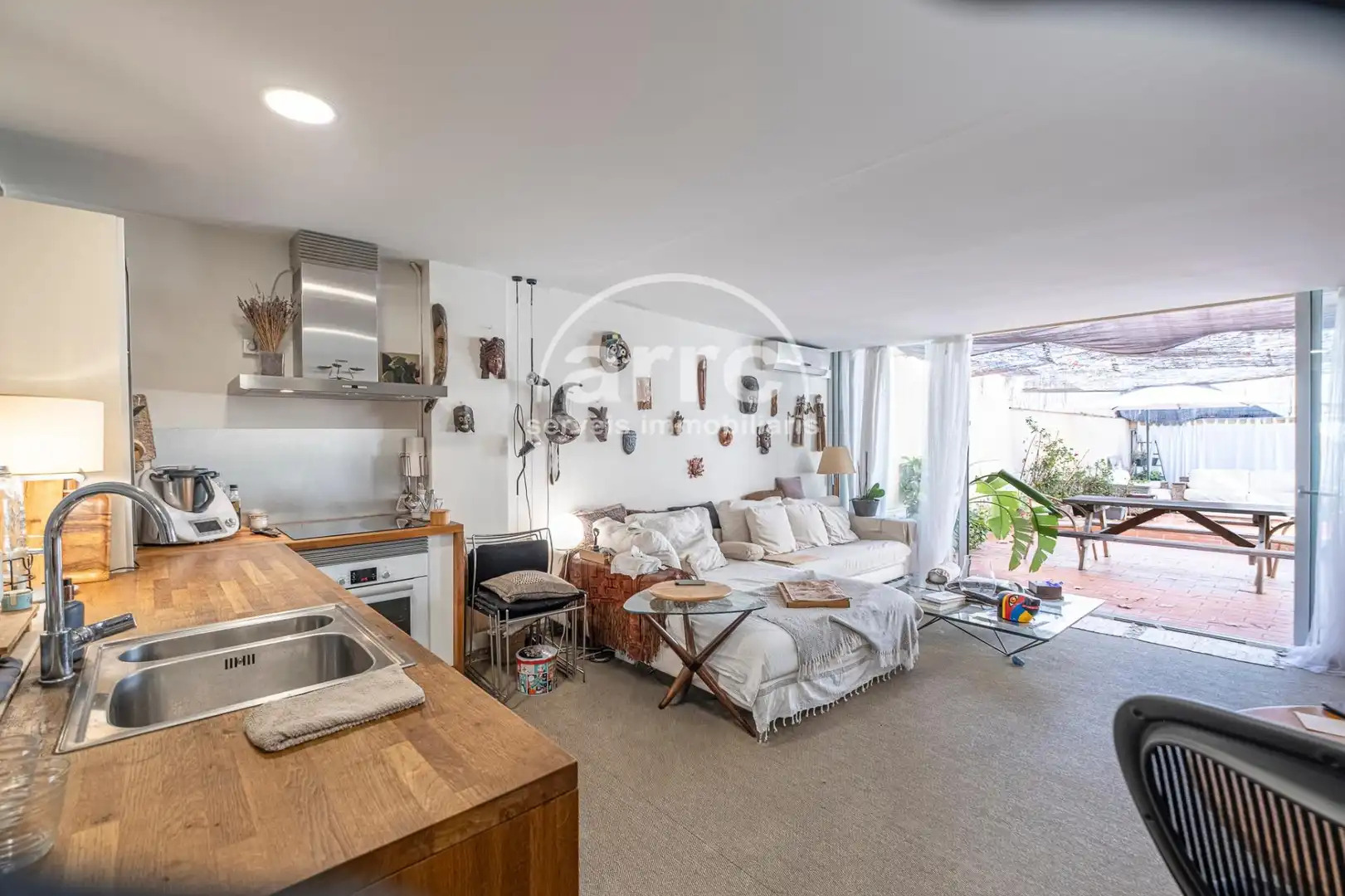 Exterior view of Flat for sale in Mataró  with Heating, Terrace and Balcony